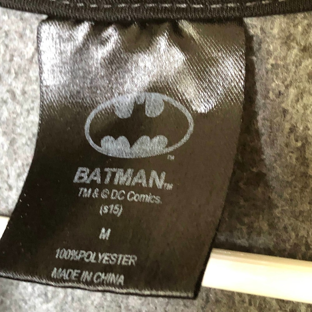Batman Gray Hooded Jacket, M - Picture 5 of 6